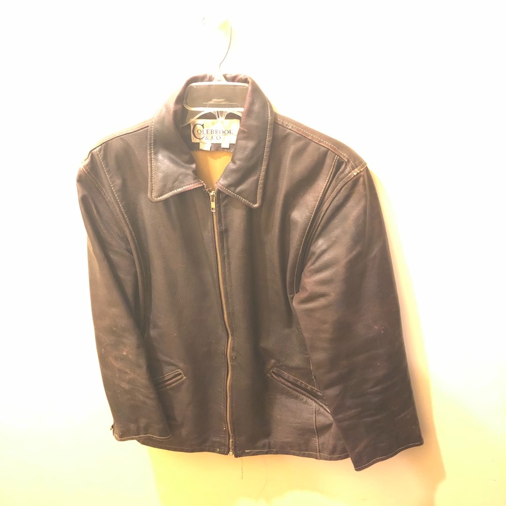 Vintage leather jacket